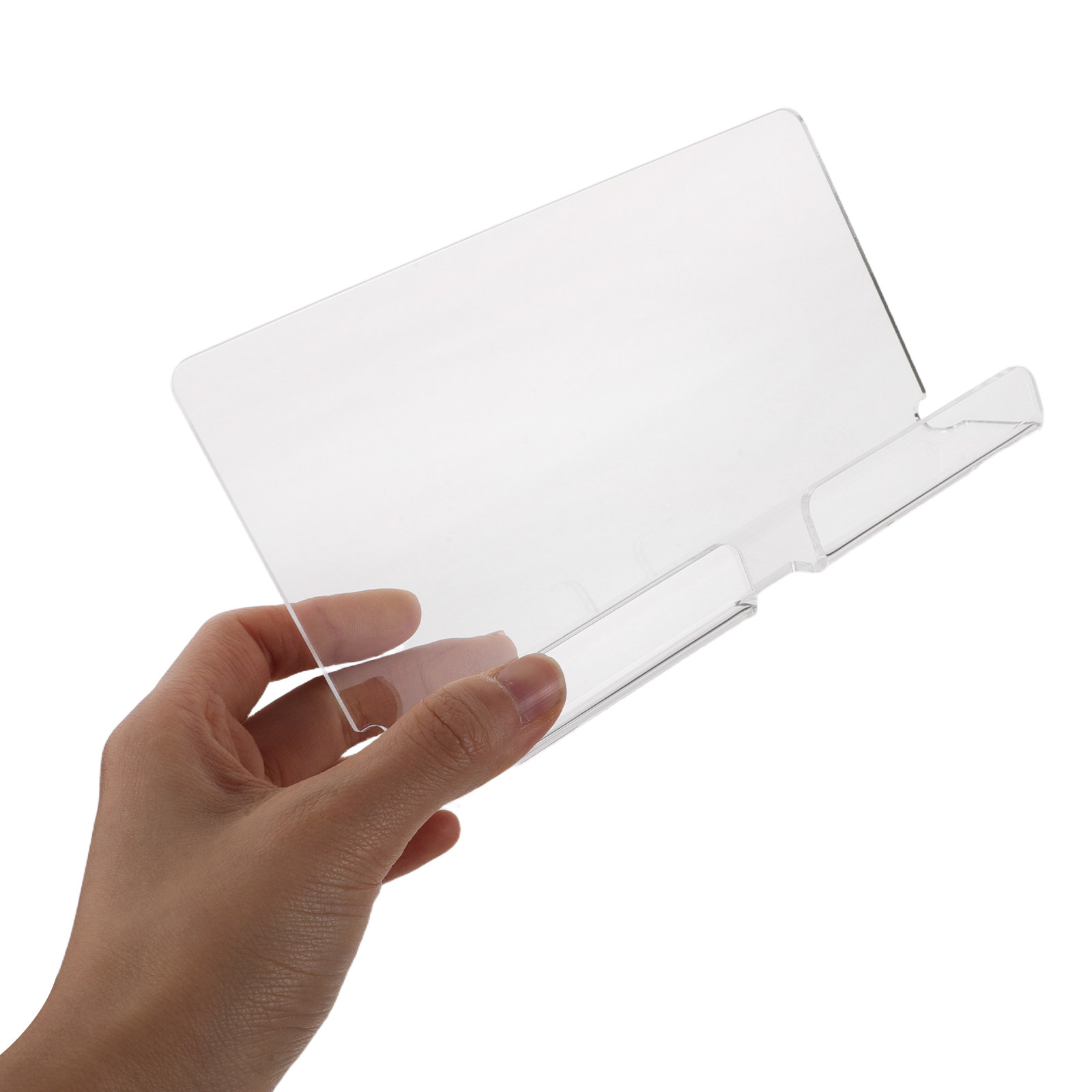 Tablets - Universelle Tablet-Wandhalterung, selbstklebend, freihändiger Acryl-Ständer für