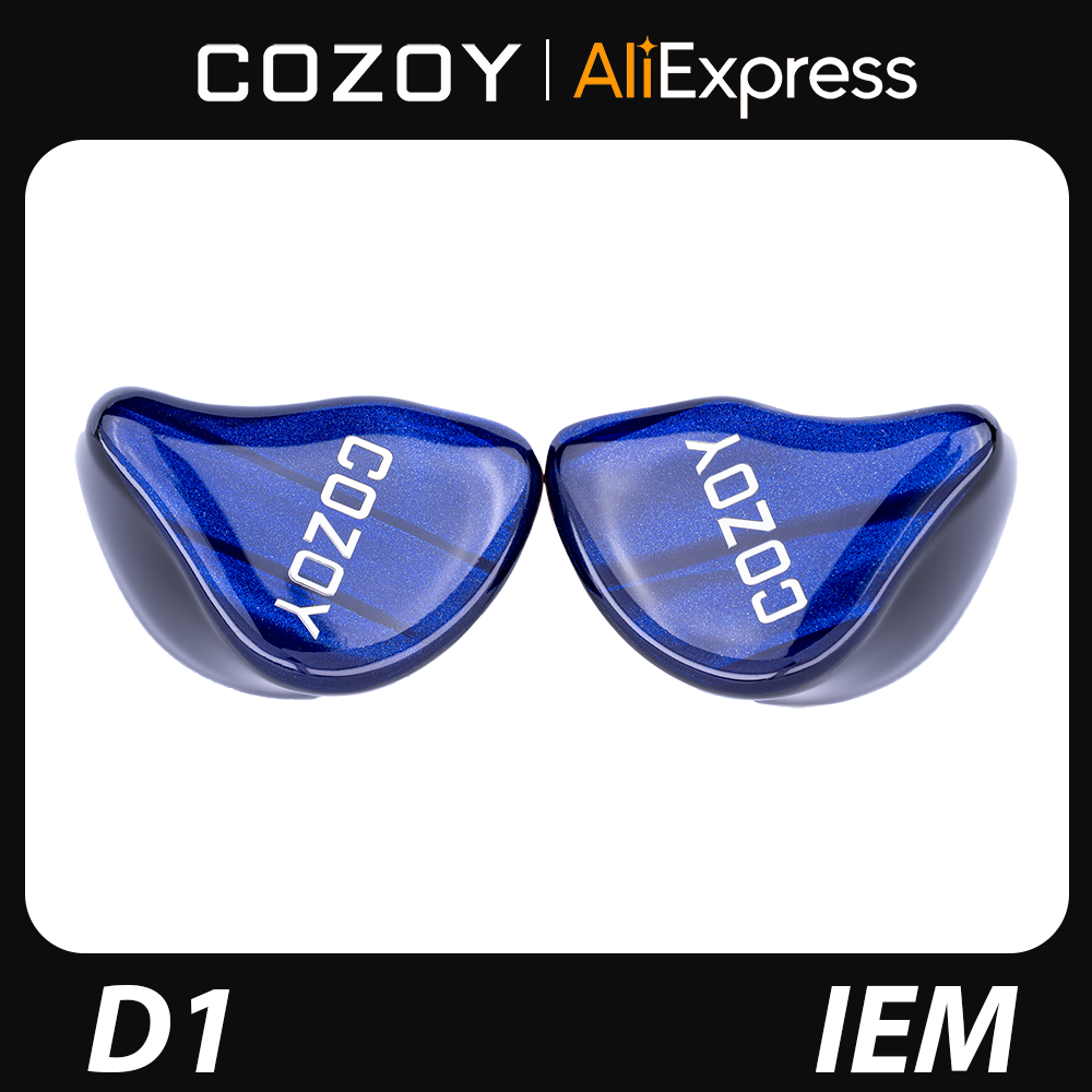 Planar Magnetic Iem Earphones - COZOY D1 IEM HIFI 10mm Graphen-Membran