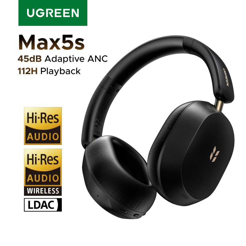 Anc Wireless Over Ear Headphones - 2026 Neu Verbesserte UGREEN Max5s Over-Ear