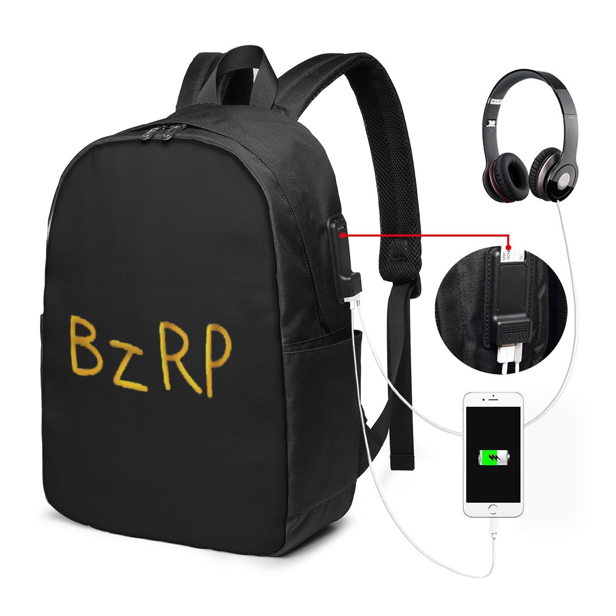 Bizarrap Cap (BZRP) Rucksack,  – Laptops Bewertung und Preis